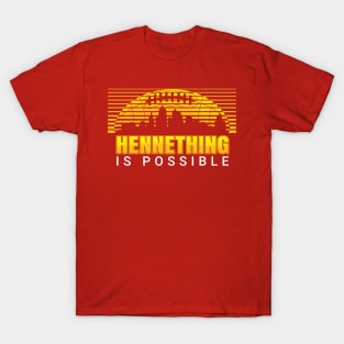 HenneThing Is Possible Kansas City Retro Vintage KC Football T-Shirt